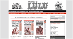 Desktop Screenshot of lalettrealulu.com